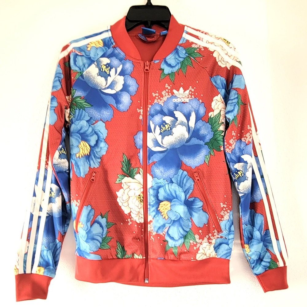 Adidas X Farm Rio Chita Floral Track Jacket - S